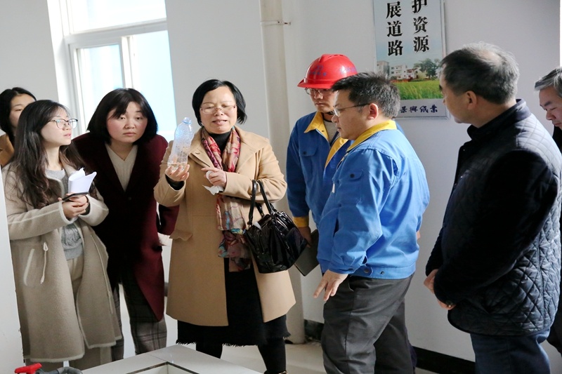 2019年3月8日，時(shí)任浙江省水利廳水資源管理處副調(diào)研員沈仁英蒞臨景興調(diào)研指導(dǎo)