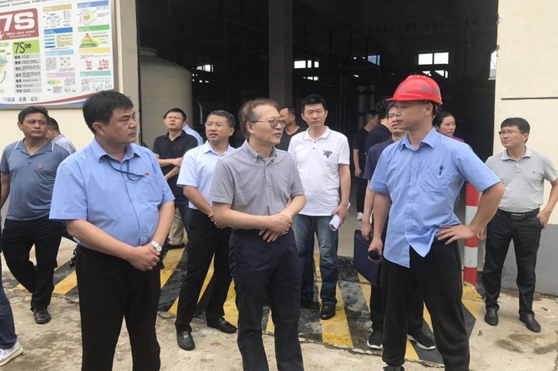 2020年8月5日，時(shí)任國家水利部全國節(jié)約用水辦公室副主任熊中才蒞臨景興紙業(yè)調(diào)研企業(yè)用水節(jié)水工作