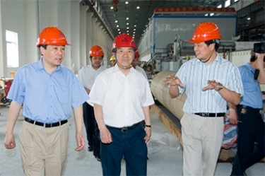 2007年5月25日，時(shí)任全國(guó)政協(xié)常委、經(jīng)濟(jì)委員會(huì)副主任、中國(guó)包裝聯(lián)合會(huì)會(huì)長(zhǎng)石萬鵬一行來公司視察